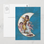 Blue Fairy Book Back Cover Postkarte (Vorne/Hinten)