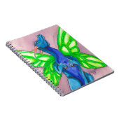 Blue Fairy Dragon Notizblock (Rechte Seite)