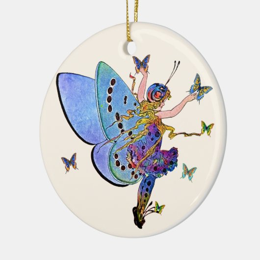 Blue Fairy Dust Ornament (Links)