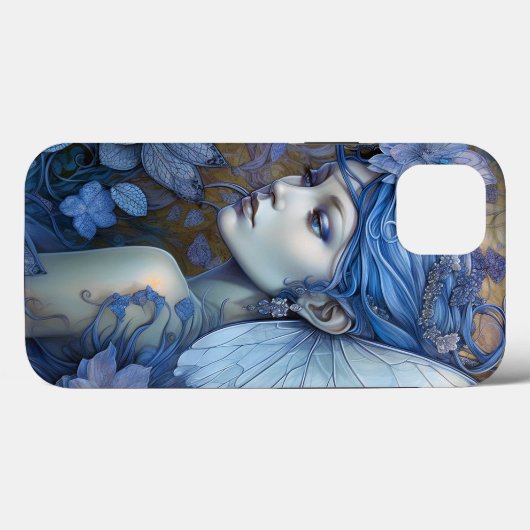 Blue Fairy Fantasy Art Case-Mate iPhone Hülle (Rückseite (Horizontal))