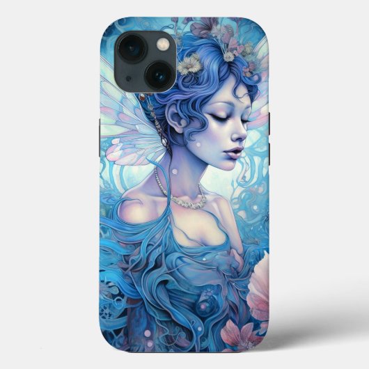 Blue Fairy Fantasy Art Case-Mate iPhone Hülle (Rückseite)