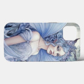 Blue Fairy Fantasy Art Case-Mate iPhone Hülle (Rückseite (Horizontal))