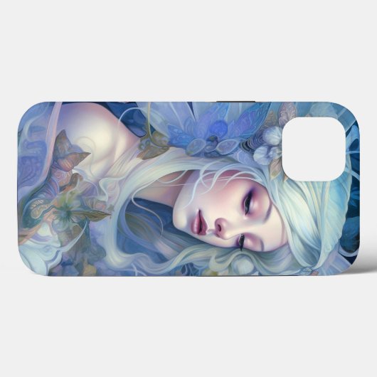 Blue Fairy Fantasy Art Case-Mate iPhone Hülle (Rückseite (Horizontal))
