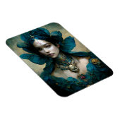 Blue Fairy Fantasy Art Magnet (Rechte Seite)