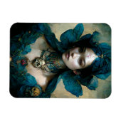 Blue Fairy Fantasy Art Magnet (Horizontal)