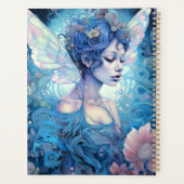 Blue Fairy Fantasy Art Planer (Rückseite)