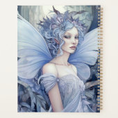 Blue Fairy Fantasy Art Planer (Rückseite)