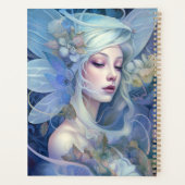 Blue Fairy Fantasy Art Planer (Rückseite)