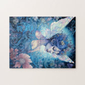 Blue Fairy Fantasy Art Puzzle (Horizontal)