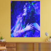 Blue Fairy Leinwanddruck (Insitu (Wohnzimmer))