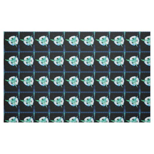 Blue Fairy Lily Stoff (Fat Quarter (45,7 x 55,9 cm))