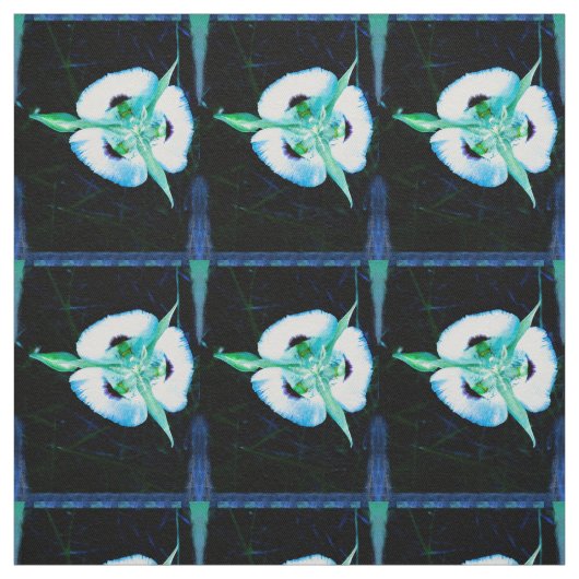 Blue Fairy Lily Stoff (Muster)