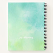 Blue Fairy Notebook Write Zeichn Sketch For Girls Notizblock (Rückseite)