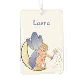 Blue Fairy Personalized Car Air Freshner Autolufterfrischer (Rückseite)