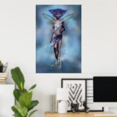 Blue Fairy Poster (Heimbüro)