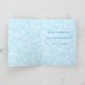 Blue Fairy Sister 7. Geburtstag Karte (Innenseite)