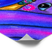 Blue Fairy und ihre Katzen Poster (Ecke)