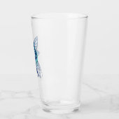 Blue Fairy Wings Fee Gartenanlage Glas (Links)