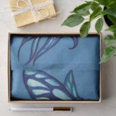 Blue Fairy Wings Fee Gartenanlage Seidenpapier (Geschenk)