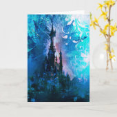 Blue Fairytale Fantasy Gran Café Al Porto Karte (Gelbe Blume)