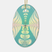 Blue Fairytale Keramikornament (Links)