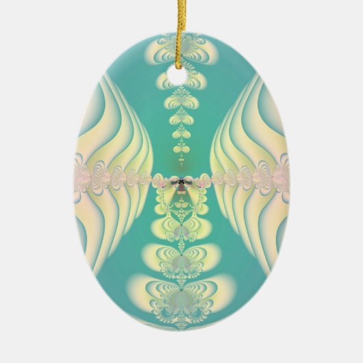 Blue Fairytale Keramikornament (Vorne)