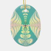 Blue Fairytale Keramikornament (Hinten)