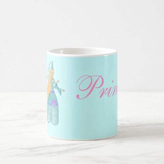 Blue Fairytale Princess Tasse (Mittel)