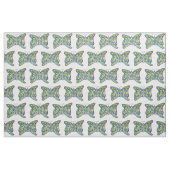 Blue Faith Butterfly Inspiration Material Stoff (Fat Quarter (45,7 x 55,9 cm))