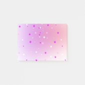 blue fantasy butterfly post-it klebezettel (Vorderseite)