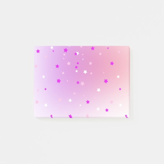 blue fantasy butterfly post-it klebezettel (Vorderseite)