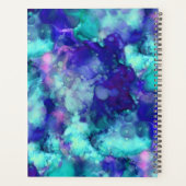 blue fantasy watercolors : planer (Rückseite)