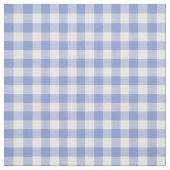 Blue Farmhouse Gingham Kariert Checkered Pattern Stoff (Muster)
