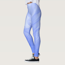 Blue Fashion Leggings für Frauen