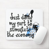 Blue Fashion Mousepad (Mit Mouse)