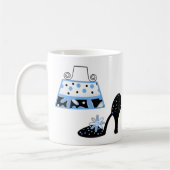 Blue Fashion Tasse (Links)