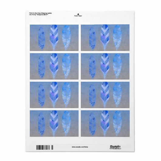 Blue Feather (Vorne)