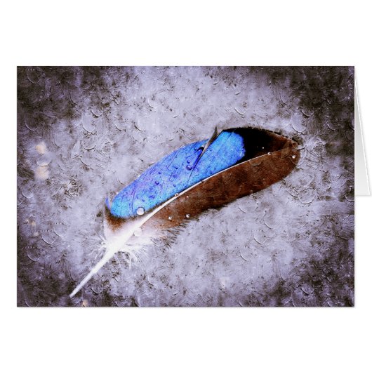 Blue Feather (Vorderseite (Horizontal))