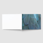 Blue Feather Gästebuch (Voll)