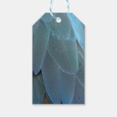Blue Feather Geschenkanhänger (Vorderseite)