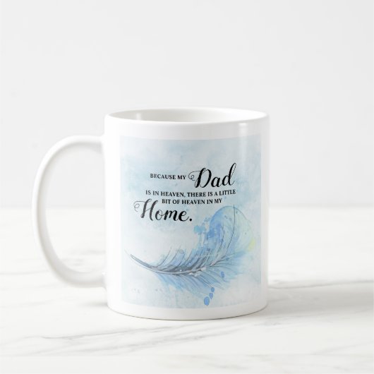 Blue Feather | HIMMLISCH Kaffeetasse (Links)