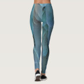 Blue Feather Leggings (Rückseite)