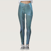 Blue Feather Leggings (Vorderseite)
