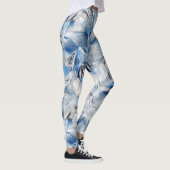Blue Feather Mo derne Activewear Yoga Leggings (Rechts)