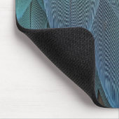 Blue Feather Mousepad (Ecke)