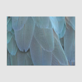 Blue Feather Seidenpapier