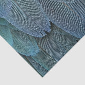 Blue Feather Seidenpapier (Ausschnitt)