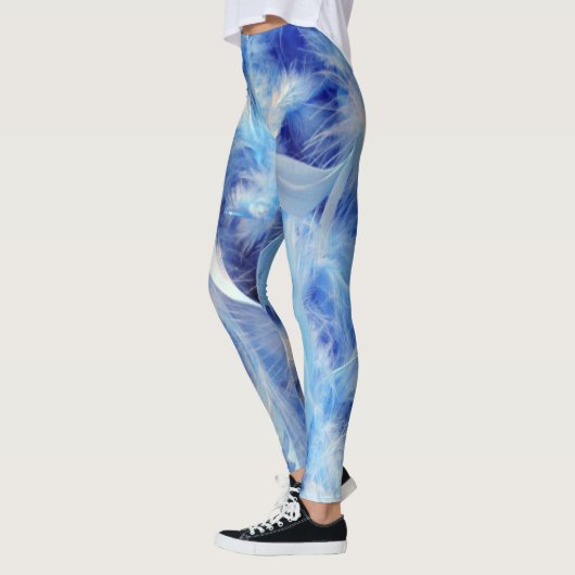 Blue Feathers Leggings (Links)