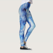 Blue Feathers Leggings (Rechts)