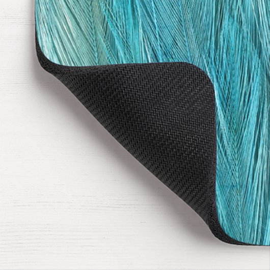 Blue Feathers Mousepad (Ecke)